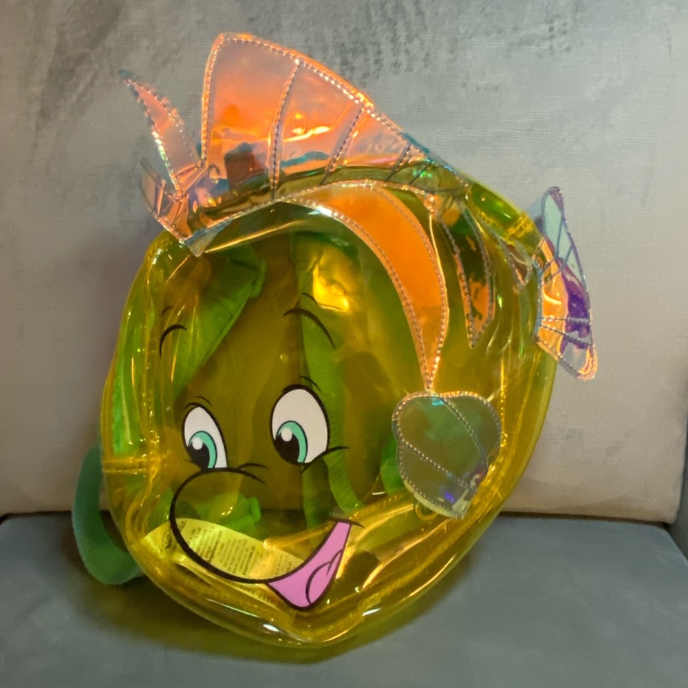 Disney Flounder Kids Bag - Yellow and Green